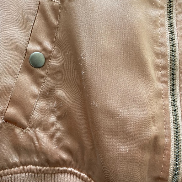 Rose gold bomber jacket - Picture 4 of 4